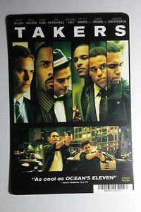 TAKERS DILLON WALKER ELBA EALY HERNANDEZ MINI POSTER BACKER CARD (NOT a movie) - Picture 1 of 2