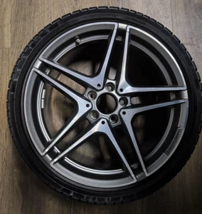 1 rueda de invierno 245 35 R19 Mercedes clase C 63 W205 AMG 19" llanta de aluminio - Imagen 1 de 2