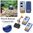 12V 24V Recovery Wireless Winch Remote Control Kit 75ft SUV ATV For Truck C3S4