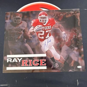 Ray Rice Signed 16x20 Autographed Photo JSA COA - Picture 1 of 4