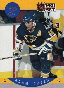1990-91 Pro Set - #269 Adam Oates - St. Louis Blues - Picture 1 of 2