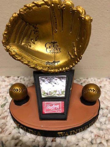 Molina, Wainwright St Louis Cardinals Gold Glove Award Rawlings Cover