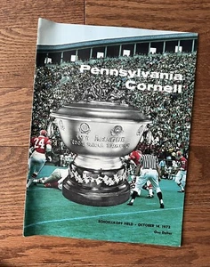 Vintage 1973 College Football Program - Cornell / Pennsylvania - Picture 1 of 7