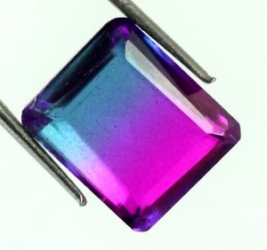 Mix Cut Bi Color Watermelon Tourmaline Doublet Jewelry Making Gemstone - Picture 1 of 114