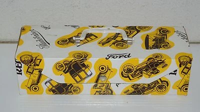 Nice Vintage 1970s Cassette Tape Carrying Case Ford Studebaker REO Car Deck Box - Image 1 of 4