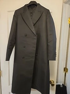 G&G TISH BEKISHE COAT KAPOTE RABBI ( SIZE 18L ) With A Belt 14FV3 Boys Jacket - Picture 1 of 4