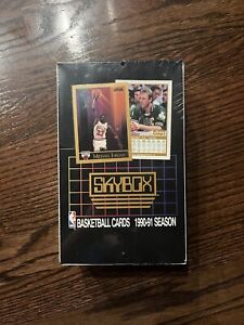 1990-91 Skybox NBA BASKETBALL Trading Card Box Factory Sealed - MICHAEL JORDAN