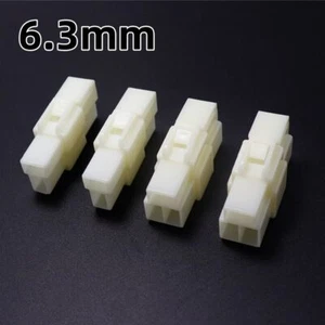 6.3mm  1 2 3 4 6 8 Pin Auto Car Connector Plug Male Female Socket Terminal Set - Picture 1 of 11