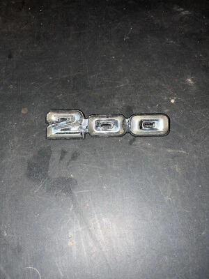 1972 - 1976 Dodge Truck 200 Fender Emblem Mopar 72 73 74 75 76 PN 3494196 - Image 1 of 4