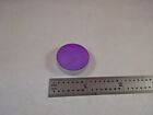 OPTICAL FLAT DICHROIC FILTER LENS OPTICS AS PICTURED &7C-A-09
