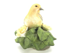 San Francisco Music Box Company DOVE porcelana insegura de canción 1989 vintage - Imagen 1 de 10