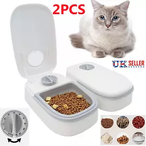 More details for dispenser smart cat food dispenser automatic pet feeder timer bowl auto feeder