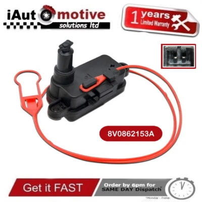 Audi A1 A4 A5 A6 A8 Actionneur De Trappe De Carburant Solénoïde 8V0862153A - Photo 1/4