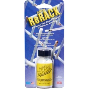 PLASTI DIP PERFORMIX 630076 RERACK 1OZ WHITE VINYL DISHWASHER RACK REPAIR KIT - Zdjęcie 1 z 1