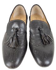 Russell & Bromley London Dark Brown Women's Brogue Loafers Size 40