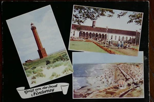 AK Norderney Leuchtturm belebt ca. 1960 - Bild 1 von 2