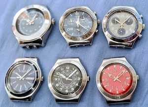 Lotto 6 orologi swatch guasti per ricambi - Foto 1 di 5