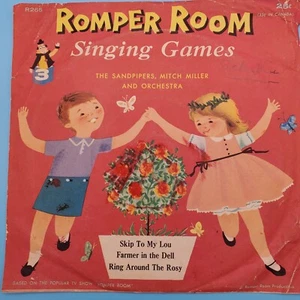 Romper Room SInging Games Nursery School Songs Games Record - Picture 1 of 6