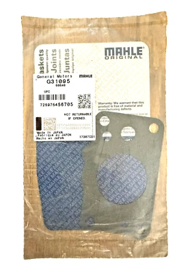 Junta de montaje del cuerpo del acelerador de inyección de combustible Mahle G31095 para GMC Tracker 89-91 Foto 1 de 2
