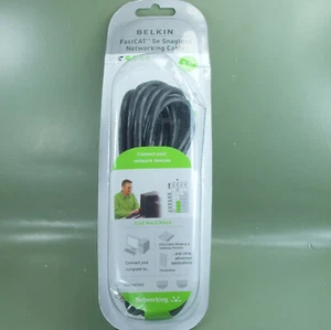 BELKIN Fast CAT 5e Snagless Networking cable male to male 5Meter. New and Sealed - Photo 1/6