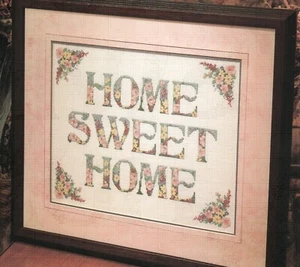 Vanessa Ann's HOME SWEET HOME & HAPPILY EVER AFTER Single Cross Stitch Patterns - Picture 1 of 2