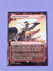 MTG: Magic The Gathering: Aggravated Assault - Rare - Near Mint - Picture 1 of 2