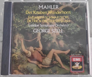 Mahler - Das Knaben Wunderhorn Schwarzkopf Szell EMI UK CD 1988 No IFPI NM - Picture 1 of 3