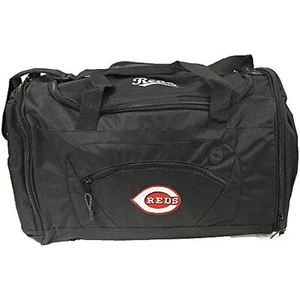 MLB Cincinnati Reds Roadblock Duffel Bag, Black - Picture 1 of 3
