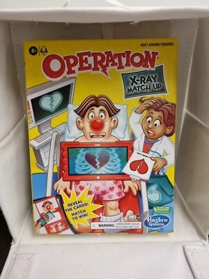 Operation X-Ray Match Up Board Game for 2 or More Players Hasbro New - Image 1 of 2
