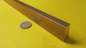 360 Brass Flat Bar 3/8" Thick x 1.0" Wide x 48.0" Length - Picture 1 of 12