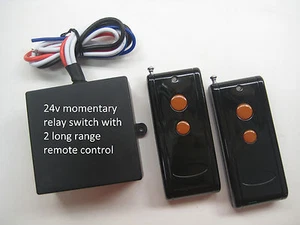MSD-INC 24V 30A momentary relay switch with 2 long range remote control RX408M2 - Picture 1 of 4