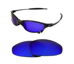 NUEVO REEMPLAZO POLARIZADO LENTE AZUL PROFUNDO PARA GAFAS DE SOL OAKLEY JULIET - Imagen 1 de 5