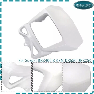 For Suzuki Headlight Cover 51811-29F50-30H DR-Z400SM DR200S DR650SE 2002-2023 - Image 1 of 4