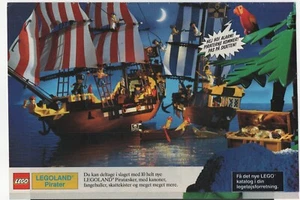 LEGO ADVERTISING INSERTS # 1-1823 # PIRATES # 1989 # - Picture 1 of 1
