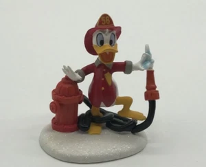 Department 56 Disney Donald's Fire Hose Mickey's Merry Christmas Village - Picture 1 of 8