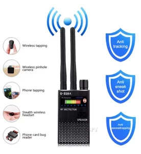 G318 Anti Espía Inalámbrico Cámara Oculta Detector Rastreo GSM Dispositivo de Escucha Encontrar - Imagen 1 de 10