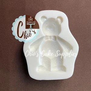 Teddy Bear Silicone Mold 2" H - Picture 1 of 5