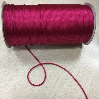 2mm Rattail Macrame Cord Assorted Color Nylon String For Beading Jewelry Making - Image 1 of 4