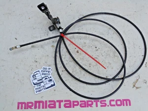 OEM 90-91 Mazda Miata NA Interior Console Release Fuel Lever Cable Anti Theft ✅ - Picture 1 of 7