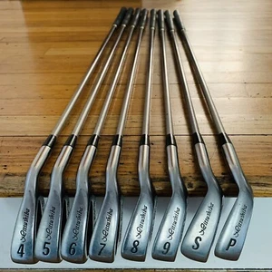 Mitsushiba Golf Club Set 4,5,6,7,8,9,S,P Peripheral Weighting Low Torque ShaftsR - Picture 1 of 11