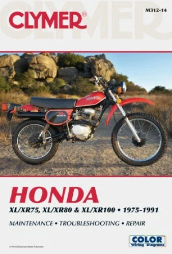 Honda 1975-1991 XL75 XR75 XL80S XR80 XR80R XL100S XR100 XR100R Moto Rep... Foto 1 de 1