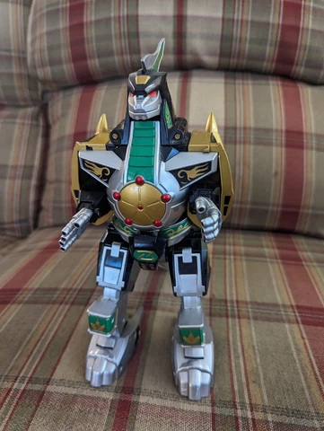 Power Rangers Legacy Mighty Morphin Dragonzord - Incomplete Cover