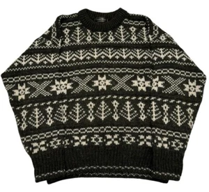 Edward Bryan England Sweater Men's Medium Crewneck Wool Alpaca Made in England  - Picture 1 of 6