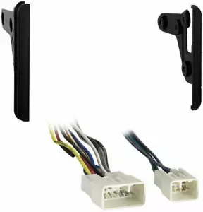 Fits Toyota Highlander 01-07 w/o Factory NAV DDIN Harness Radio Dash Kit - Picture 1 of 1