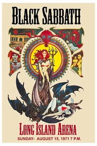 Black Sabbath , concert poster 13"x19" FREE DOMESTC SHIPPING(460) - Picture 1 of 1