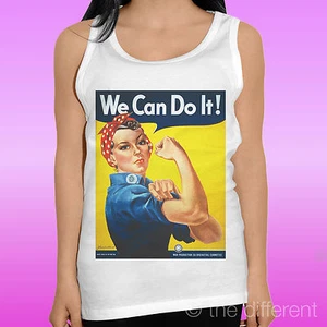 Canotta Women's " Poster We Can Do It " Gift Idea Road To Happiness - Picture 1 of 1