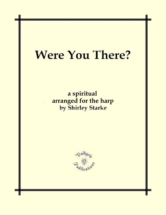 ¿ESTUVISTE ALLÍ? Espiritual, himno, partituras, solo de arpa Foto 1 de 1