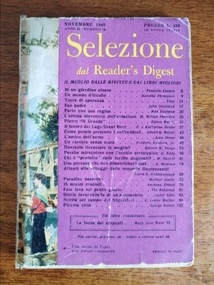 Selezione dal Reader's Digest II anno Luglio e Novembre 1949  - Immagine 1 di 4