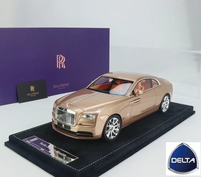 Henson Heaven HH 1/18 RollsRoyce Wraith In Metallic Gold - Image 1 of 4