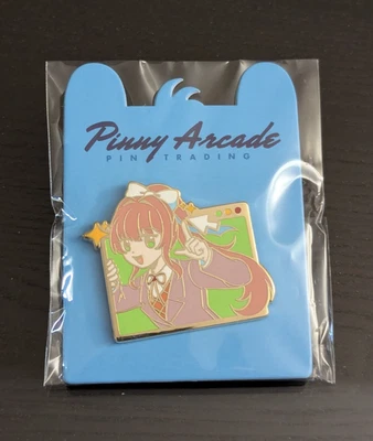 Pinny Arcade PAX West 2025 DDLC Doki Doki Literature Club Monika.exe Pin Monika - Image 1 of 2